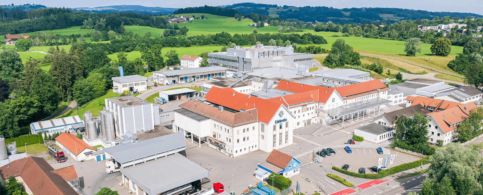 Edelweiss factory aerial photo